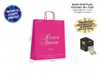 BUSTE IN CARTA KRAFT FUXIA 